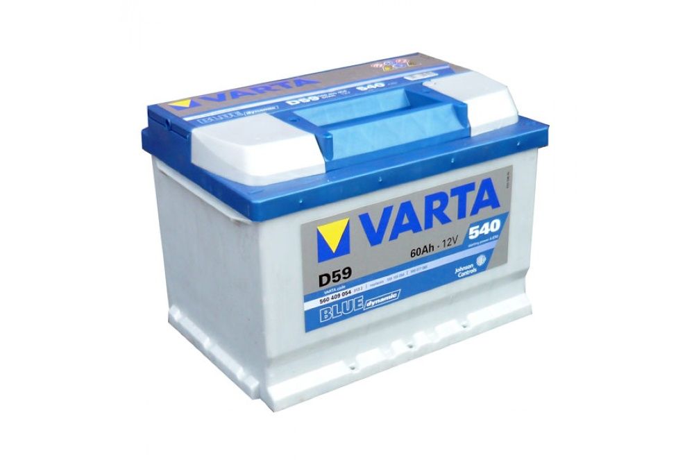 Аккумуляторы Varta 60Ah с доставкой и установкой г.Нур-Султан