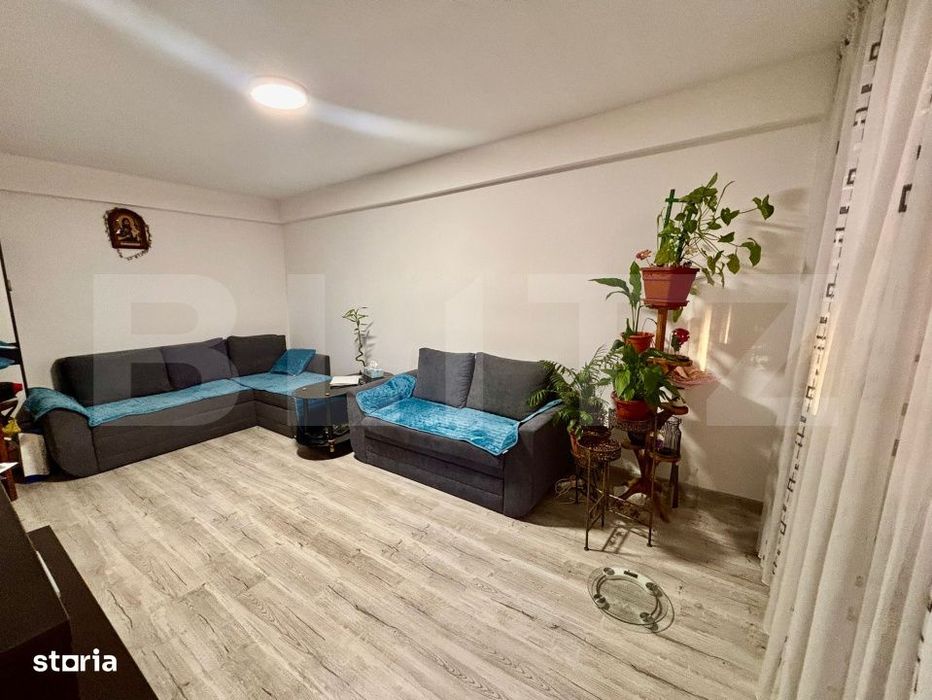 Apartament decomandat, 3 camere, 70mp, zona Piata Valea Rosie