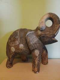 Ретро дървен слон ръчно рисуван колекция