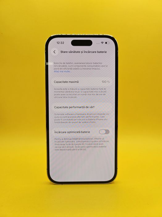 iPhone 14 Pro 128GB Silver Baterie 100%