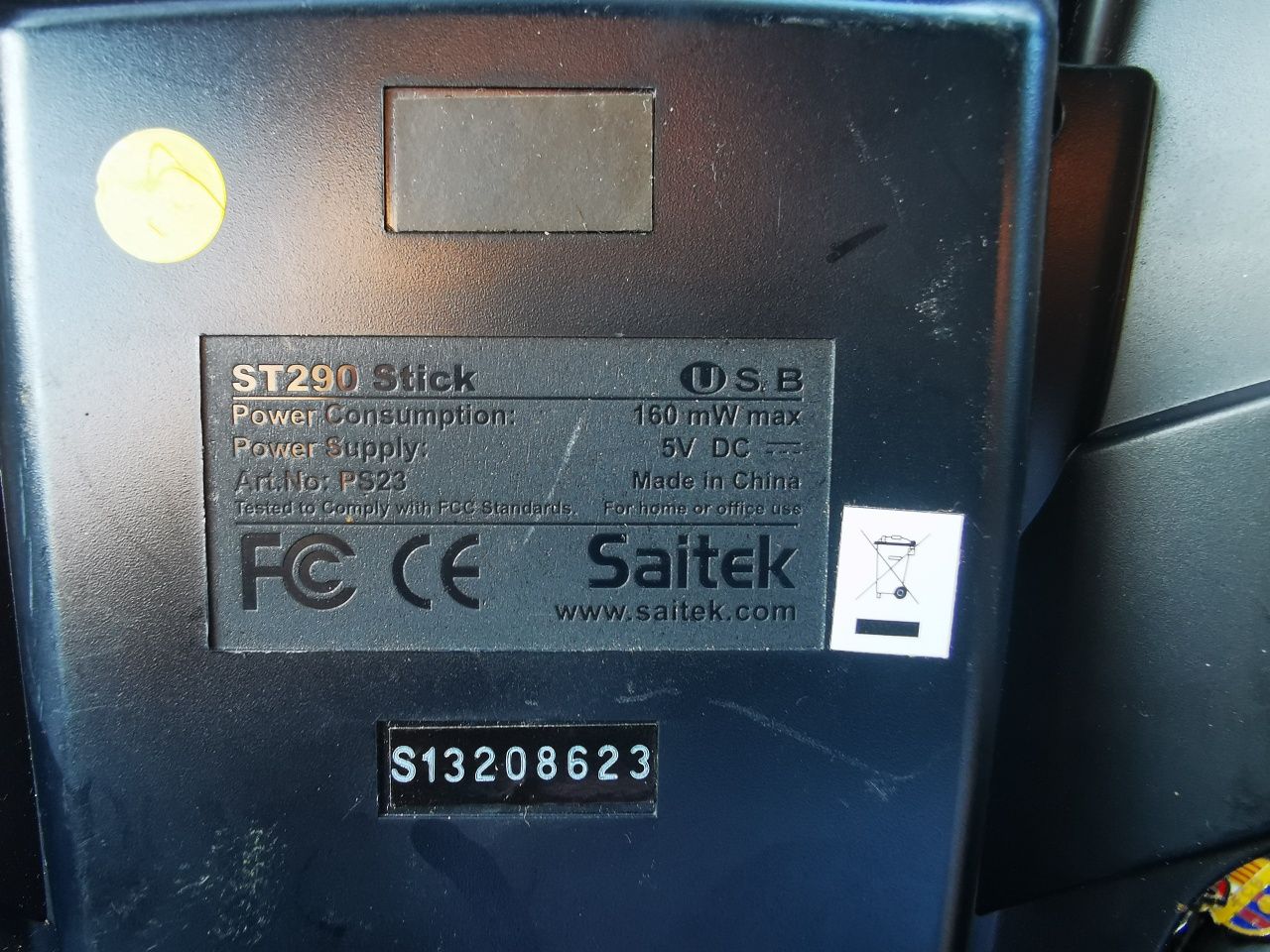 Joystick Saitek ST290
