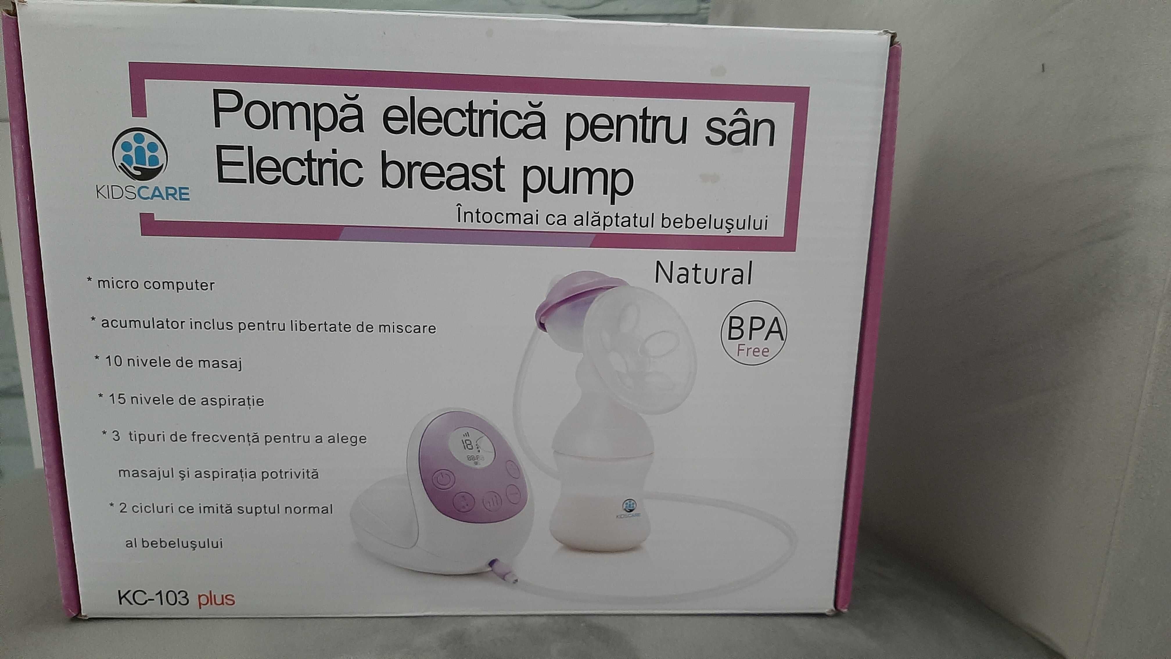 Pompa de san electrica Kidscare KC103