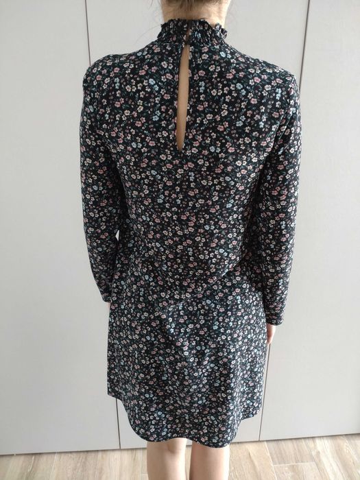 Haine - Rochie cu buline, Rochie imprimeu floral