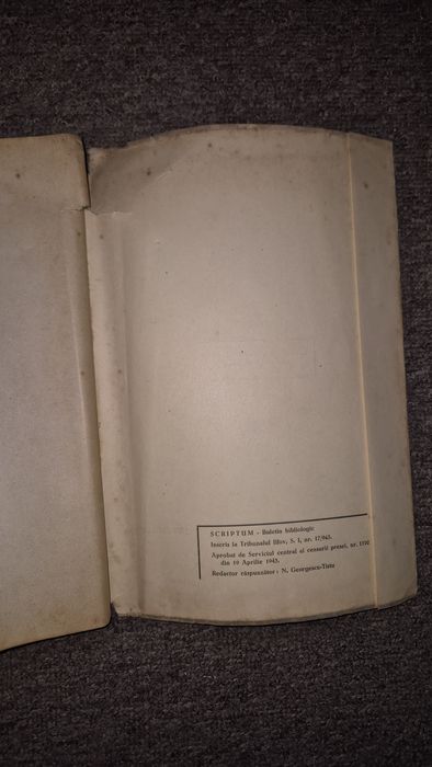 Carte Veche religie teologie anii 40 Scriptum