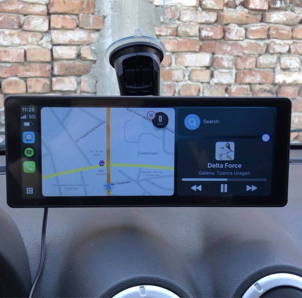 Монитори за кола с Apple CarPlay, Android Auto, Screen Mirroring