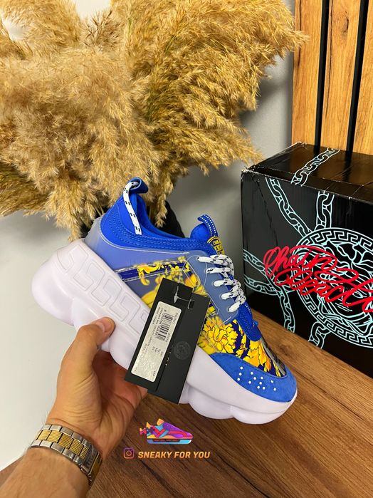 39-44 Versace Chain Reaction Blue W