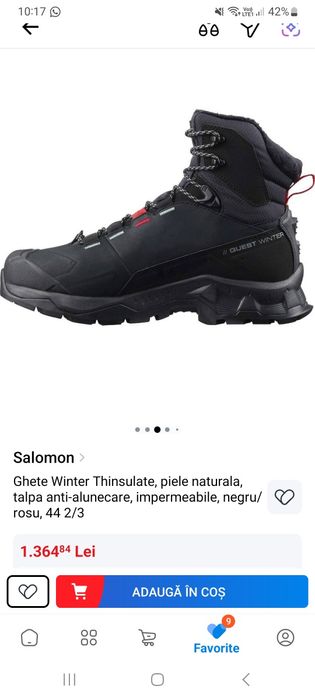 Ghete Salomom 40 2/3 stare excelenta
