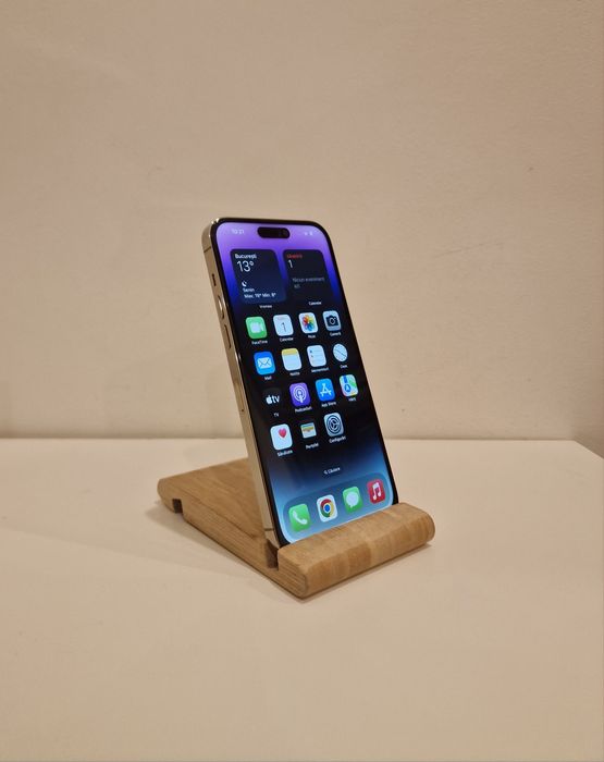 iPhone 14 Pro Max Gold 128GB 5G | Impecabil, Baterie 100%