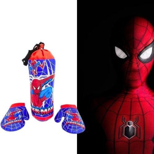 Детски комплект от боксова круша с 2 бр. ръкавици