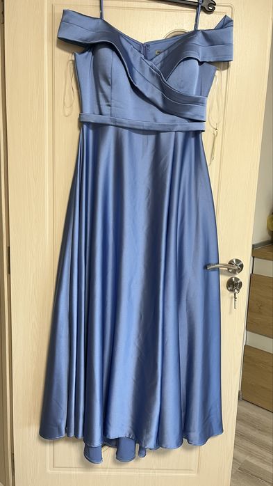 Бебешко синя рокля