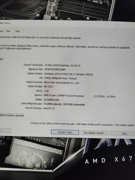 Gaming computer pc