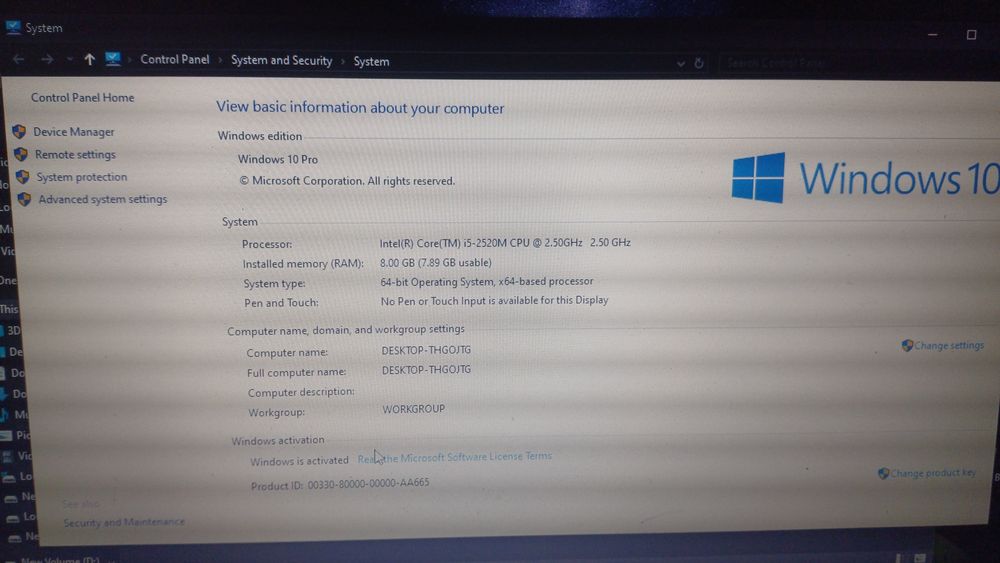 Laptop fujitsu 14 inch