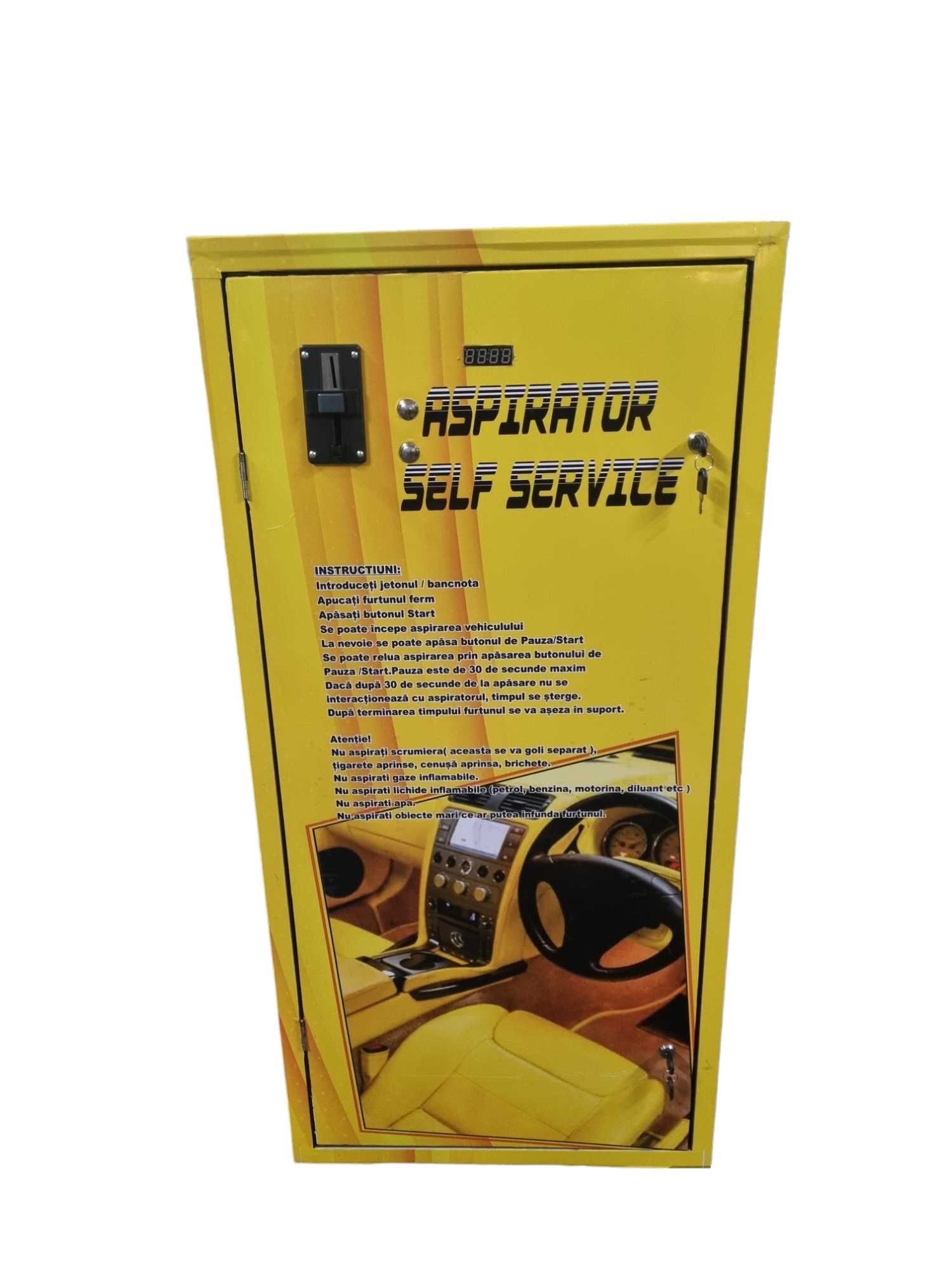 Aspirator spalatorie auto self service(Pret promotional de lansare)