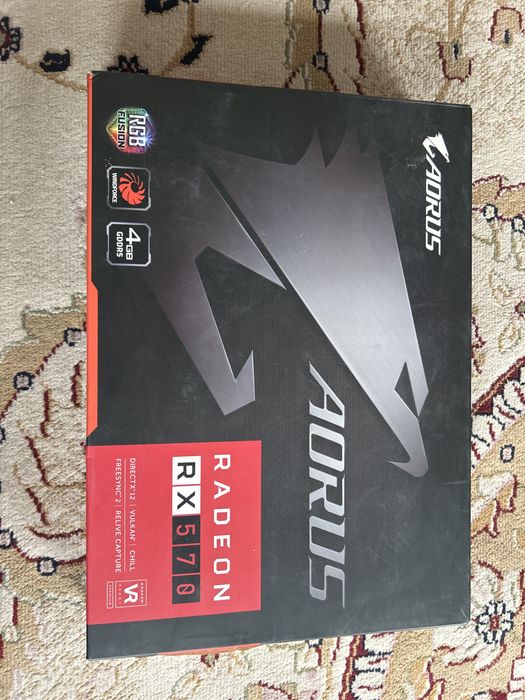 Продам rx570 4gb от Aorus