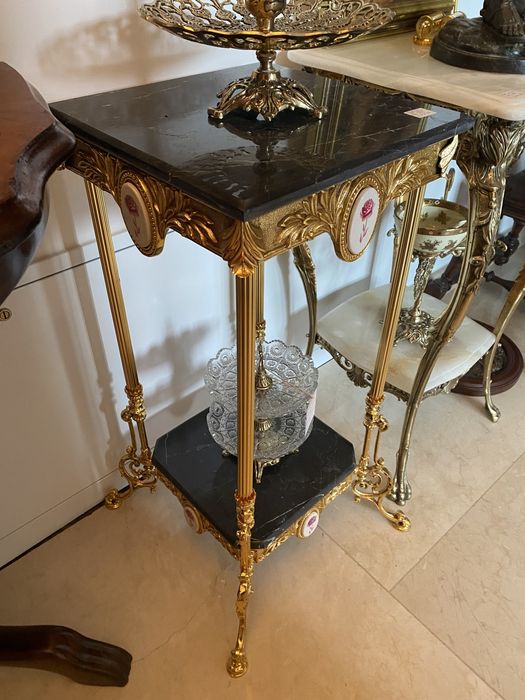 Masa bronz masiv/marmura