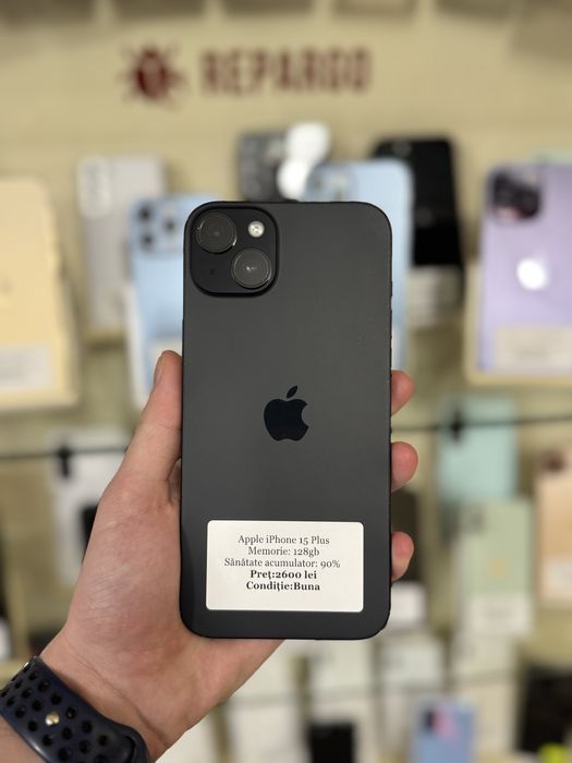iPhone 15 plus - 128gb - black