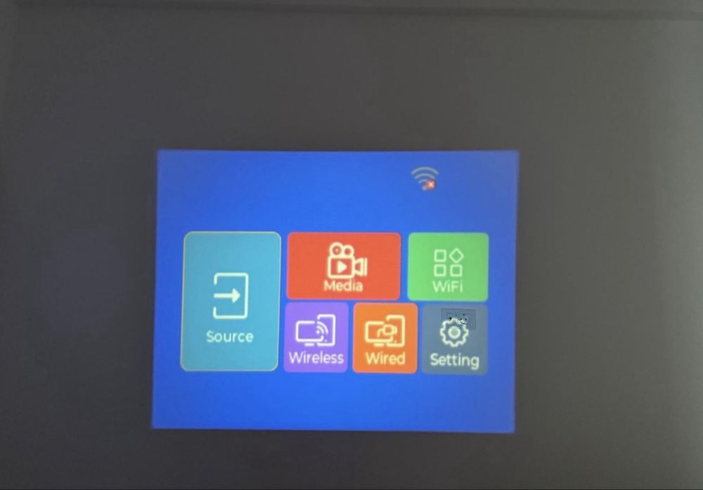 Video proiector portabil HY300, samescreen,wifi, alb, nou, full!