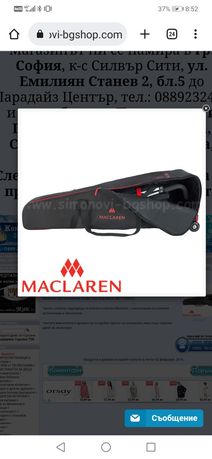 Макларан Maclaren Сак за количка Single Carry Bag Black AM1Y230012