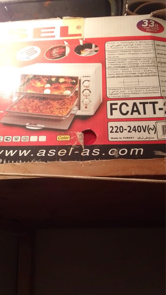 Продам электродуховку Asel