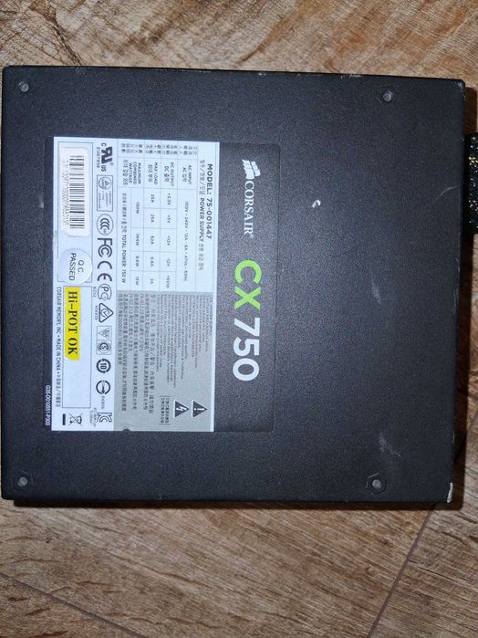 Corsair CX750 750W PSU 75-001447