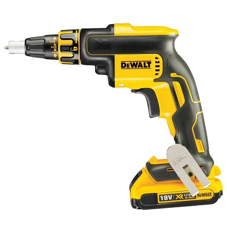 Винтоверт за гипсокартон DeWALT DCF620D2K/18V 4400об/мин.