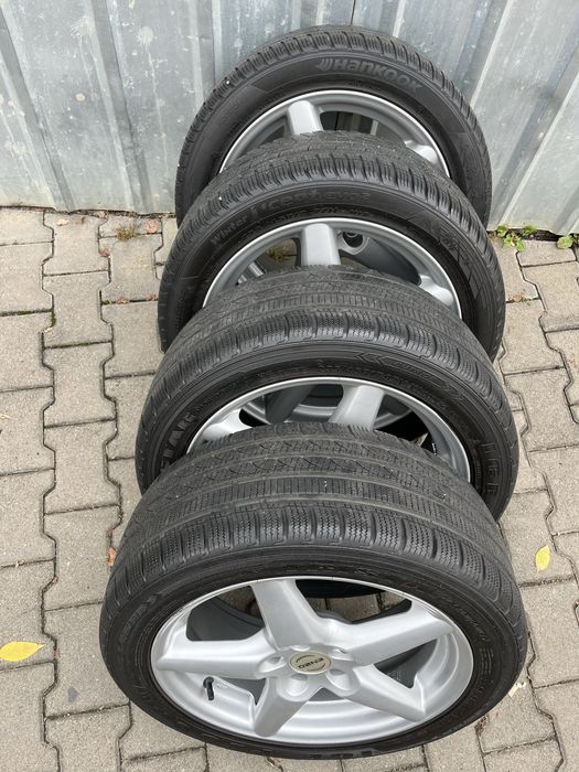 Jante 5x112mm, anvelope iarna, 235/45 R17, VW Audi Seat Skoda Mercedes