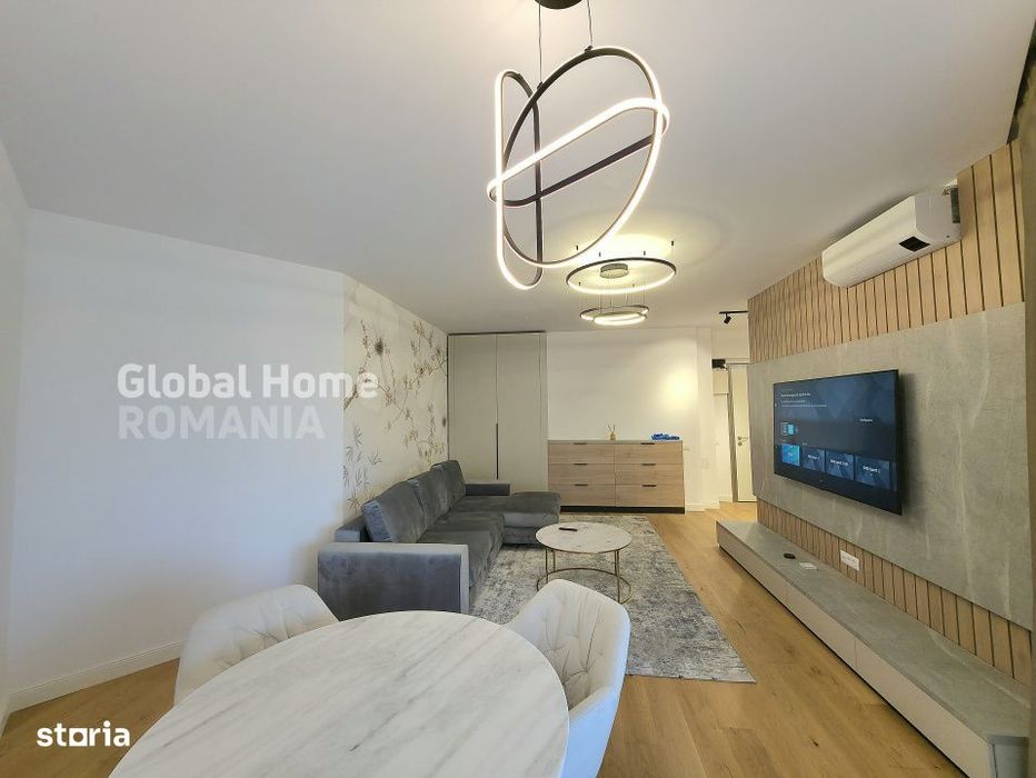 First Rent | Herastrau Park View | 2 Rooms+Terrace+Parking | Designer