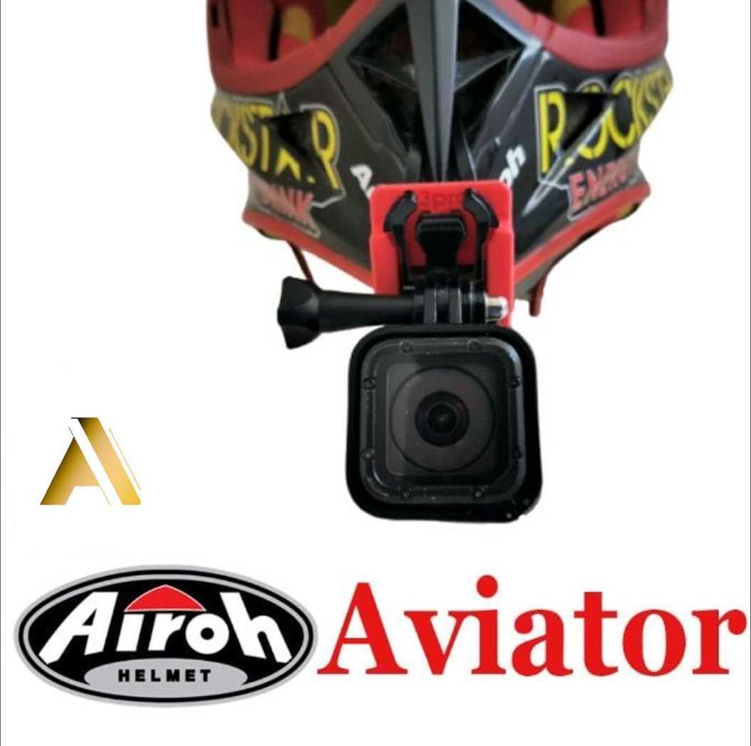 Suport Camera GoPro Cască Moto AIROH AVIATOR
