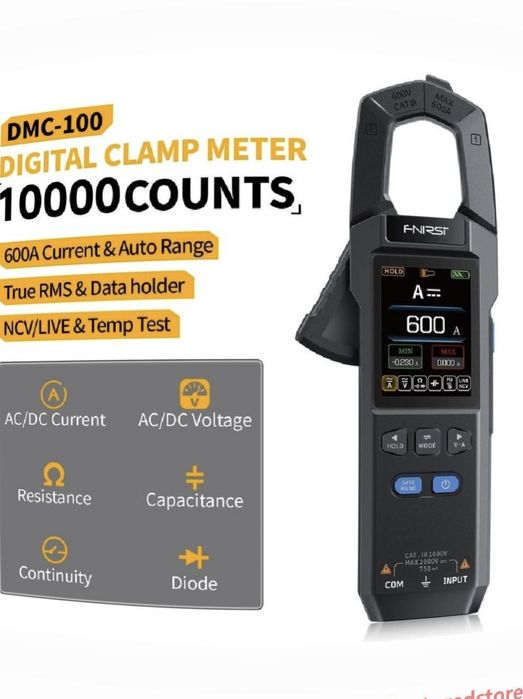 Мультиметр и токовые клещи Fnirsi