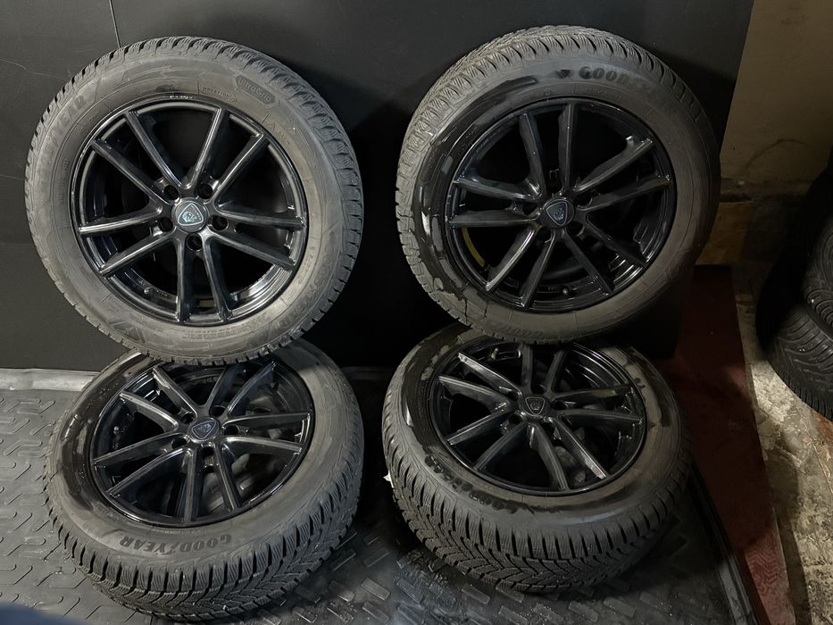 Jante Ford R16 5x108 cu anvelope de iarna 215/55/r16 dot 2022