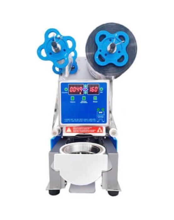 Автоматична настолна машина за топло запечатване на чаши