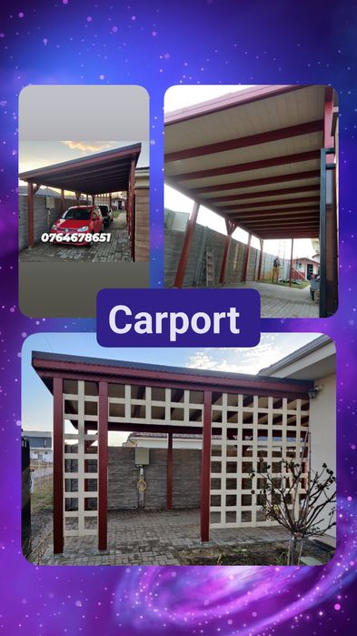 Carport . terase copertine