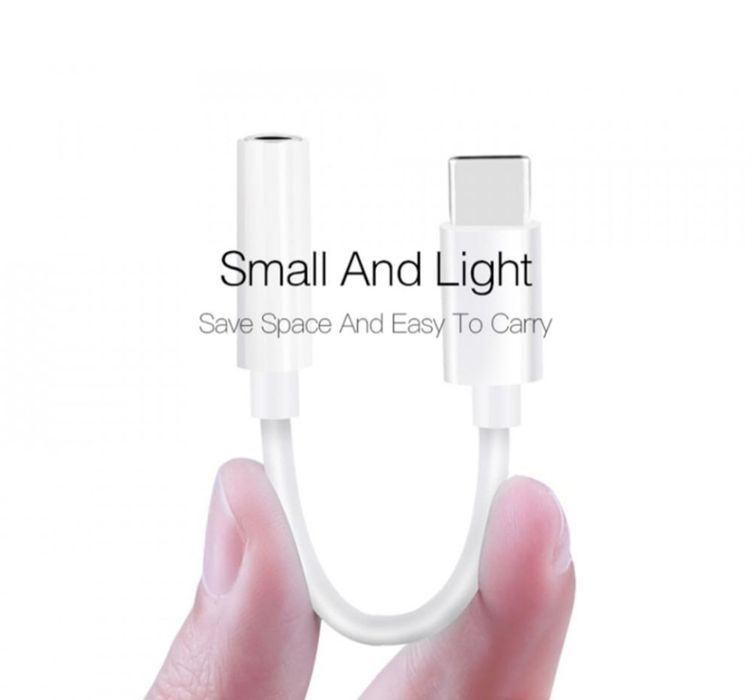 Adaptor Huawei audio pentru casti USB - Type C la Jack 3.5 mm CM20,