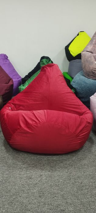 Бин бэги разных форм, ткани и размеров  от The NOM,  кресло мешок