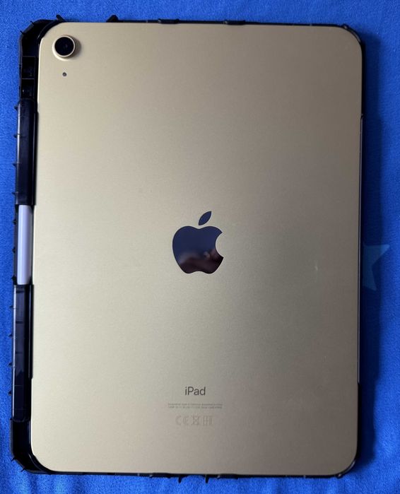 Ipad 10 (2022) Galben, 64Gb, ca nou, cu husa antisoc