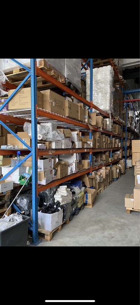 Rafturi metalice industriale pentru paleti montaj gratis