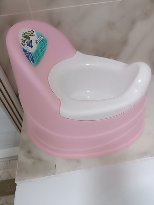 Продам розовый горшок