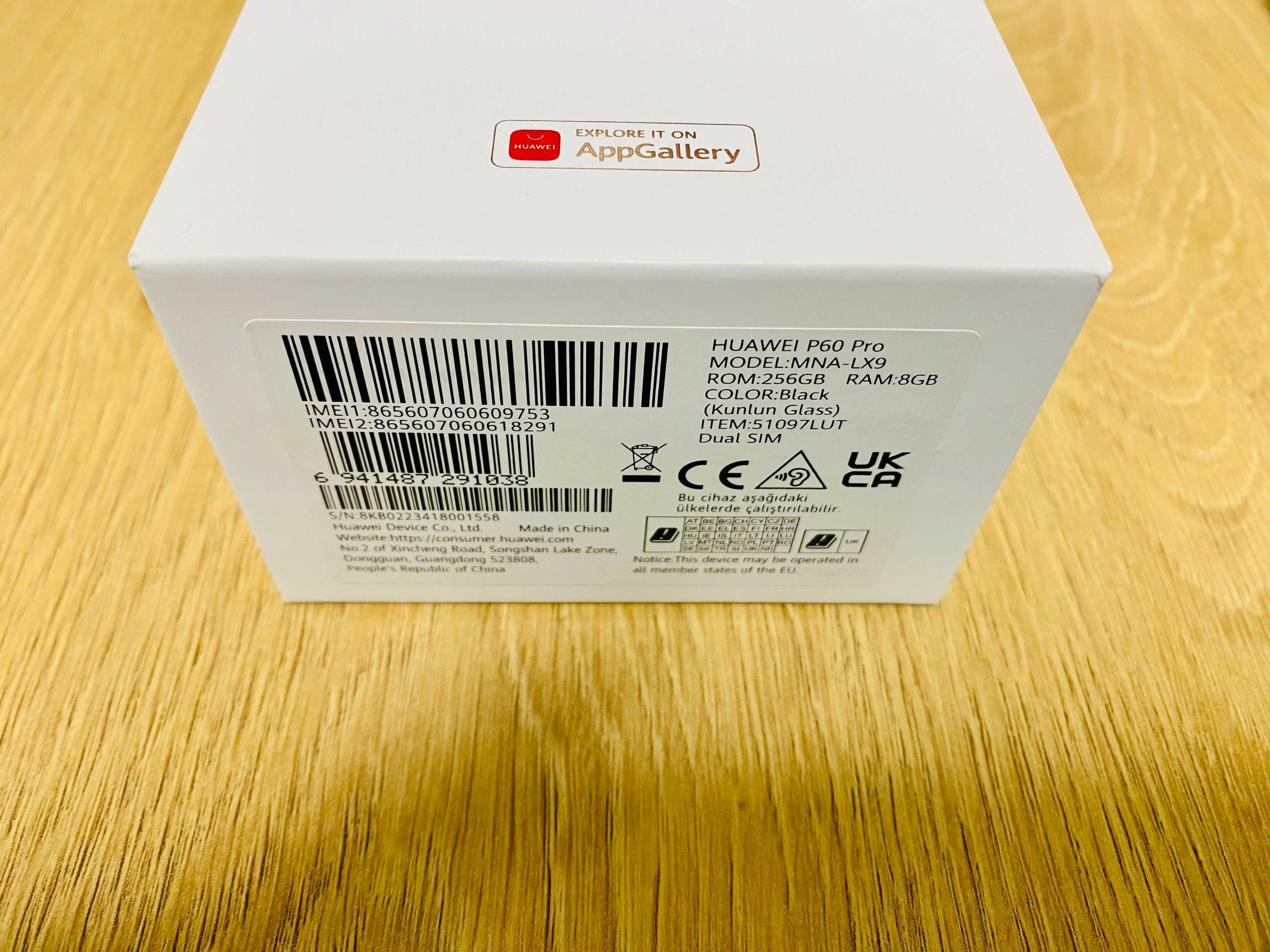Huawei P60 Pro, Dual SIM, 8GB RAM, 256GB, Black, 100%