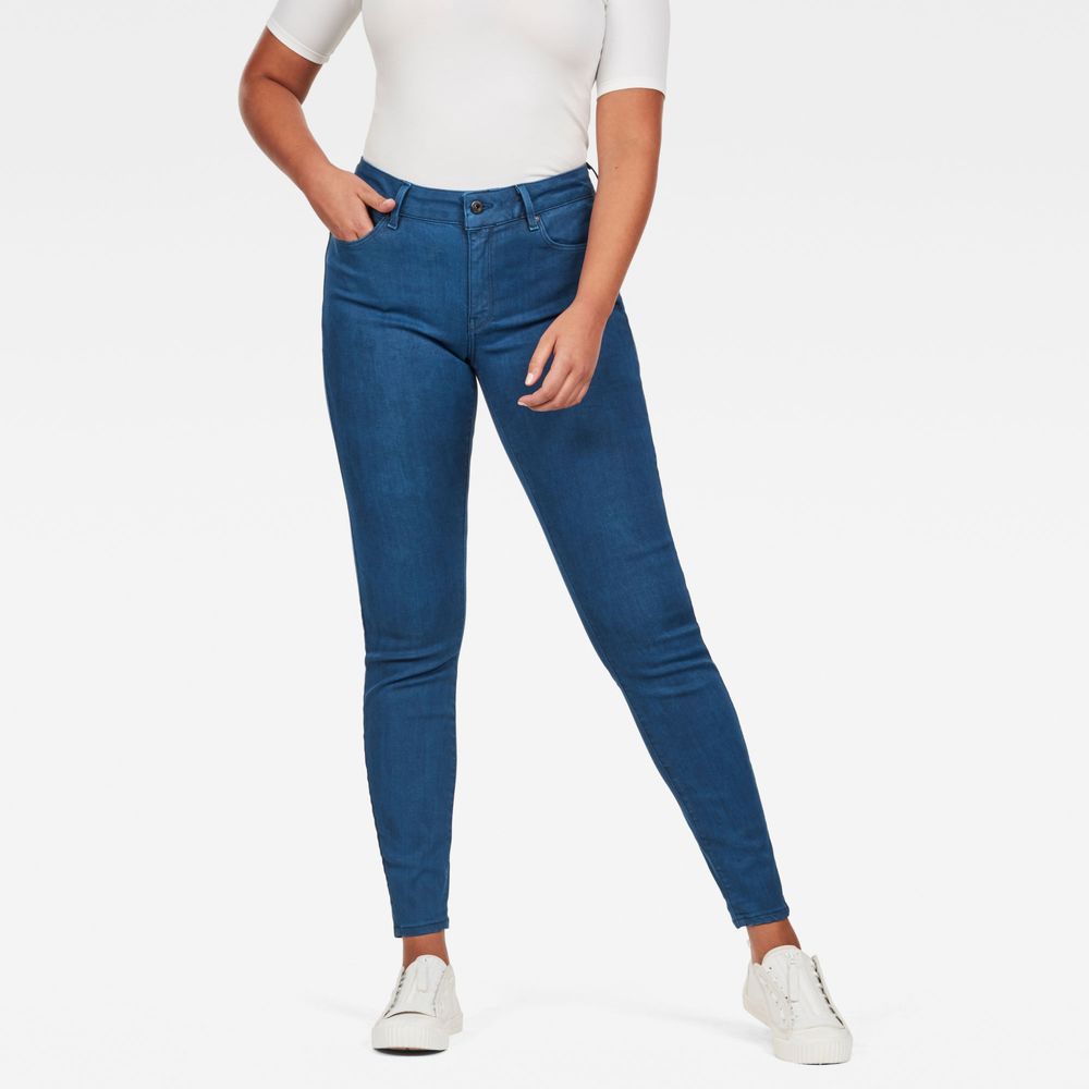 G-Star RAW Shape High Waist Super Skinny ОРИГИНАЛНИ дамски дънки -24