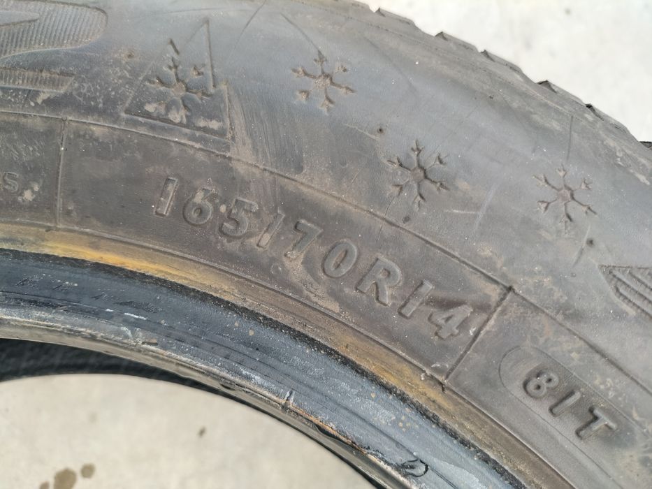 4бр. Зимни гуми 165/70/14 Dunlop Winter Response