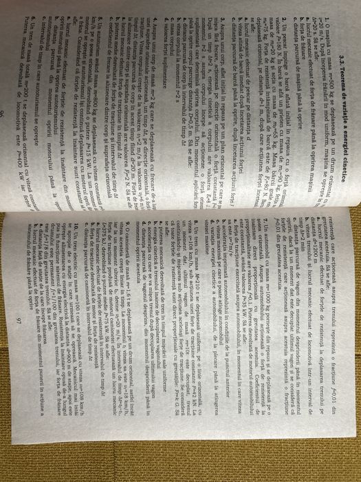 Culegere fizica clasa 9 (pentru bac si admiteri)