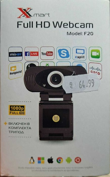X-mart : Full HD Webcam Model: F20