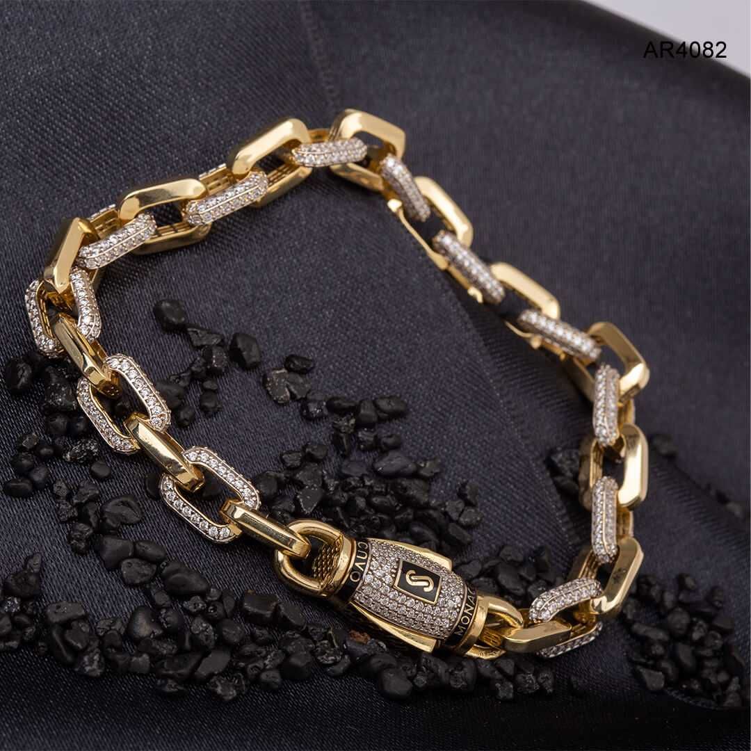 Bratara Aur 14K Monaco Chain [AR4082] ARJEWELS