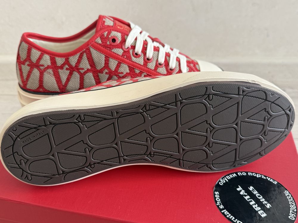 Valentino Red V Logo Sneakers
