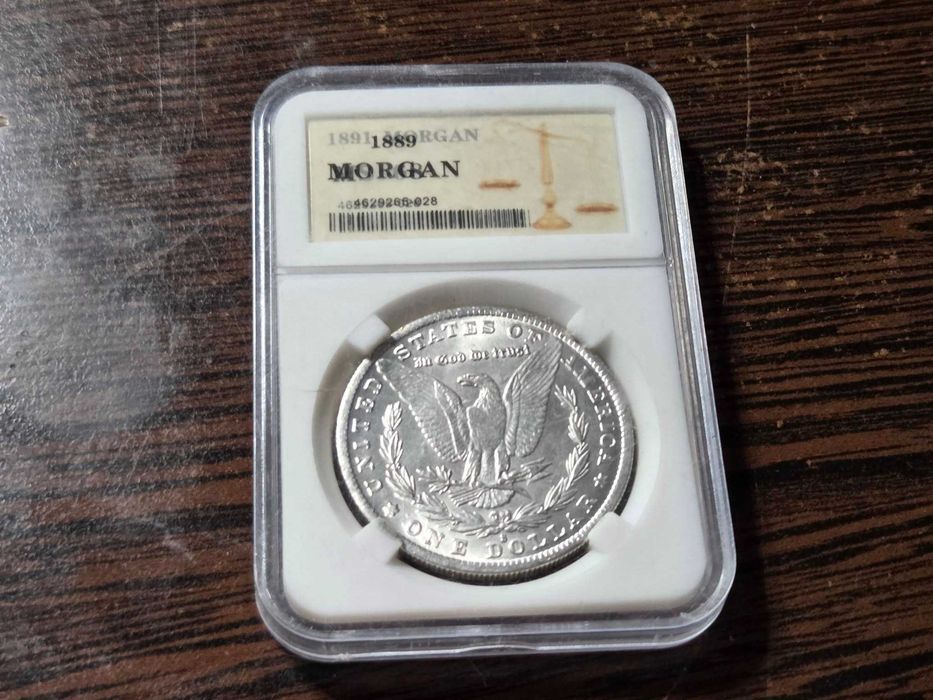 Morgan silver dollar 1889 San Francisco