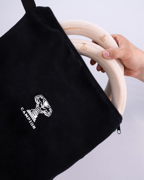 Inele de Lemn Pentru Gimnastica/Calisthenics