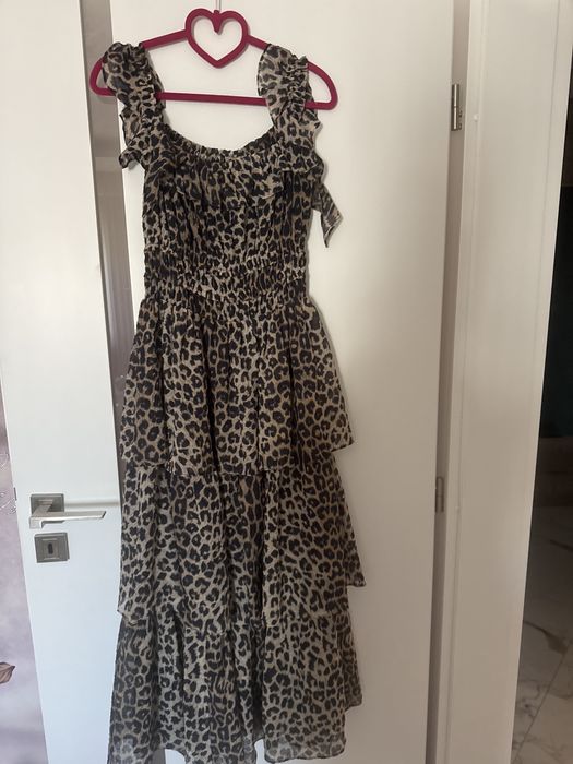 Рокля  дълга  -Allsaints  леопардова