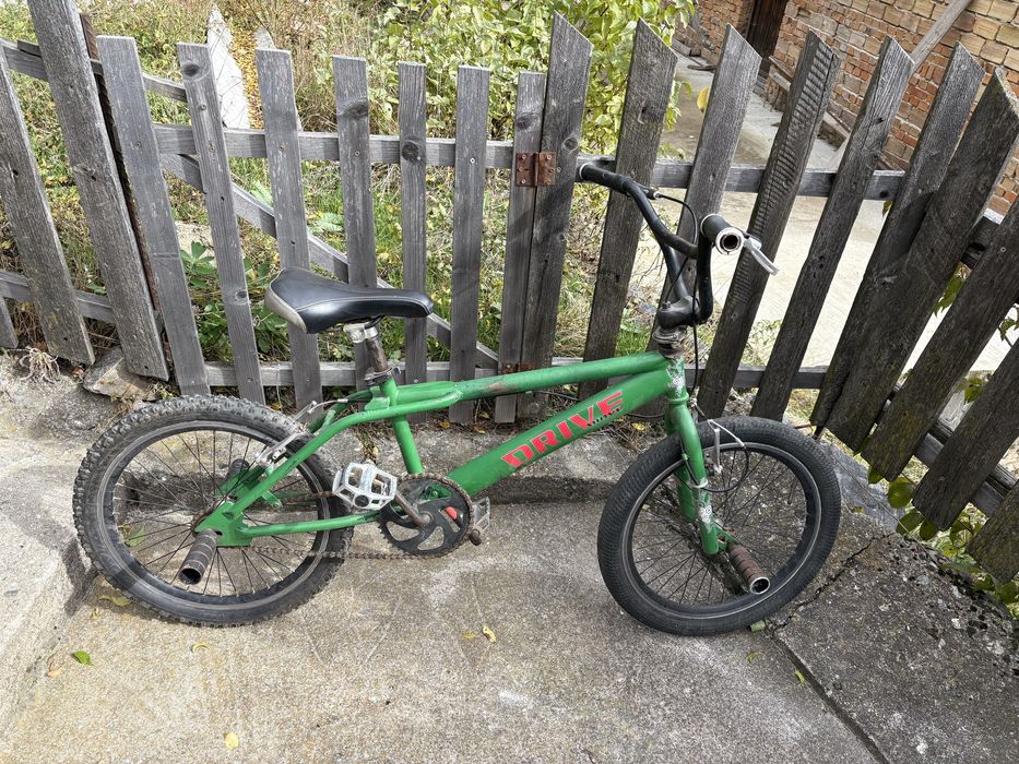 BMX колело зелено