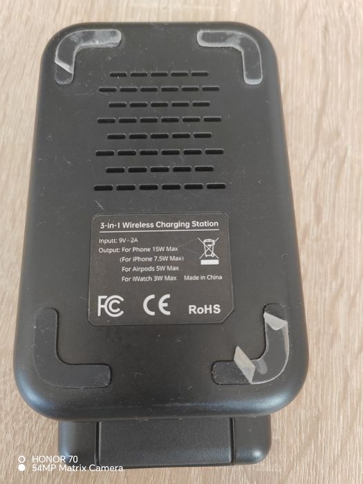 3 in 1 Wireless Charging Station