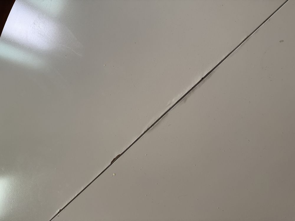 Кръгла трапезна разтегателна маса Ikea с 4 стола